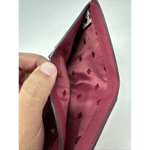 KATE SPADE Red Wallet Authentic Unisex 4557‎ - Picture 4 of 8